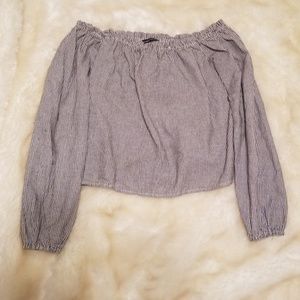 Off the shoulder top